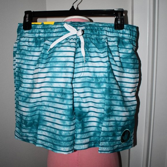 Body Glove Tie Dye/Pinstripe Maui Swim Trunk Size: LARGE #BGE1741-39 NWT - Picture 1 of 3